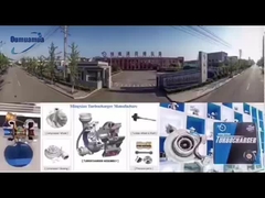 Ντίζελ Hitachi Turbocharger 114400-2720 για ψύξη αέρα EX200-1